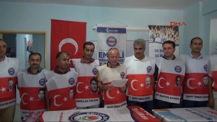 Hakkari Memur-Sen Hakkari Temsilciliği'nden 15 Temmuz Açıklaması
