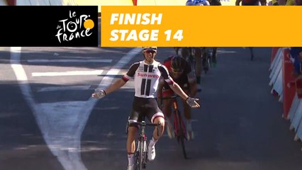 Arrivée / Finish - Étape 14 / Stage 14 - Tour de France 2017