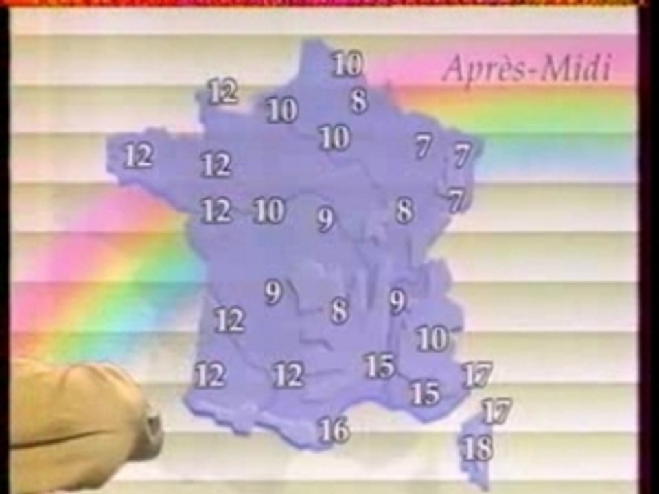 Antenne 2 - MÃ©tÃ©o 123 Soleil + GÃ©nÃ©rique Pub