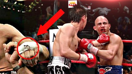 Boxer Hides Bricks In His Gloves (Ultimate Revenge)