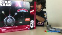 Family Fun Games for kids Star Wars Death Star Boom Boom Balloon Challenge Egg Surprise To