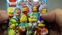 레고 심슨 미니 피규어 시리즈 LEGO 71009 The Simpsons Series 2 MiniFigures 16 Blind pack Toy Opening &