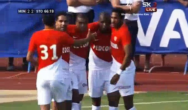 Radamel Falcao Goal HD - Monaco 3-2 Stoke City 15.07.2017