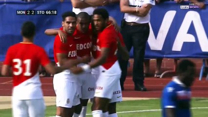 Radamel Falcao Goal HD - AS Monaco 3-2 Stoke City 15.07.2017