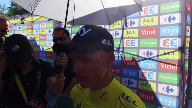 Chris Froome : « Je ne pensais pas pouvoir gagner 25’’ ici ! »