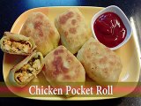 Chicken Pocket Roll - Chicken Pocket Roll in hindi by Tasty Food Corner - Hot n Spicy