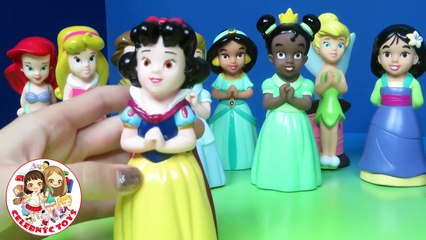Bebé baño burbuja Cenicienta para Nuevo princesa exprimir juguetes vinilo vinilo Disney tiana ariel rapunze