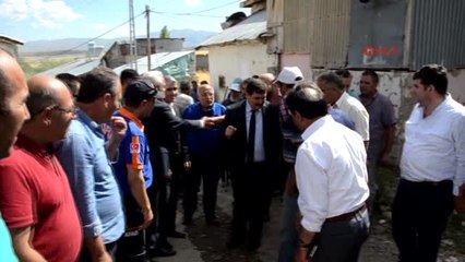 Erzincan'daki Yangında 9 Ev Etkilendi, 5 Kişi Hastanelik Oldu