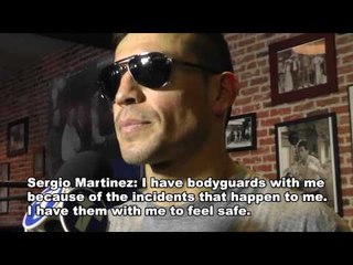 Maravilla Martinez Talks Bodyguards