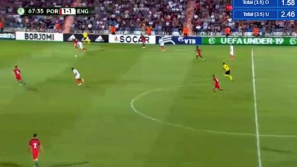 Lukas Nmecha Goal HD - Portugal U19 1-2 England U19 15.07.2017