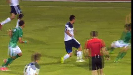 Miroslav Enchev received a yellow card in the match Beroe vs Vereya -