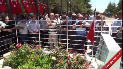 Şehit Ömer Halisdemir'in mezarına ziyaretçi akını