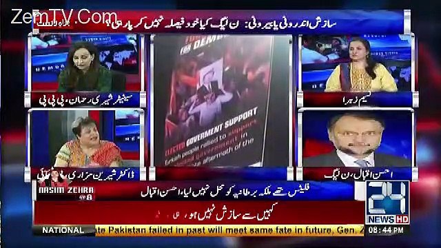 Sheerin Mazari Reponds On The Banners Published In Lahore in Favour Of Turkish Government