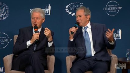 Rindërtimi i historisë, Clinton sërish mes babë e bir - Top Channel Albania - News - Lajme