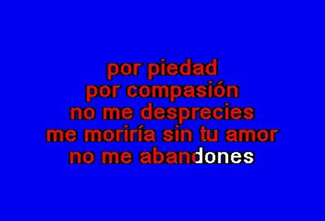 Paquita La Del Barrio - Como Un Perro (Karaoke)