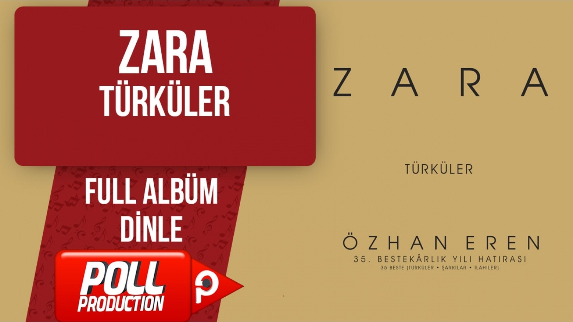 Zara - Özhan Eren 35. Yıl Türküler - ( Full Albüm Dinle ) - Dailymotion  Video