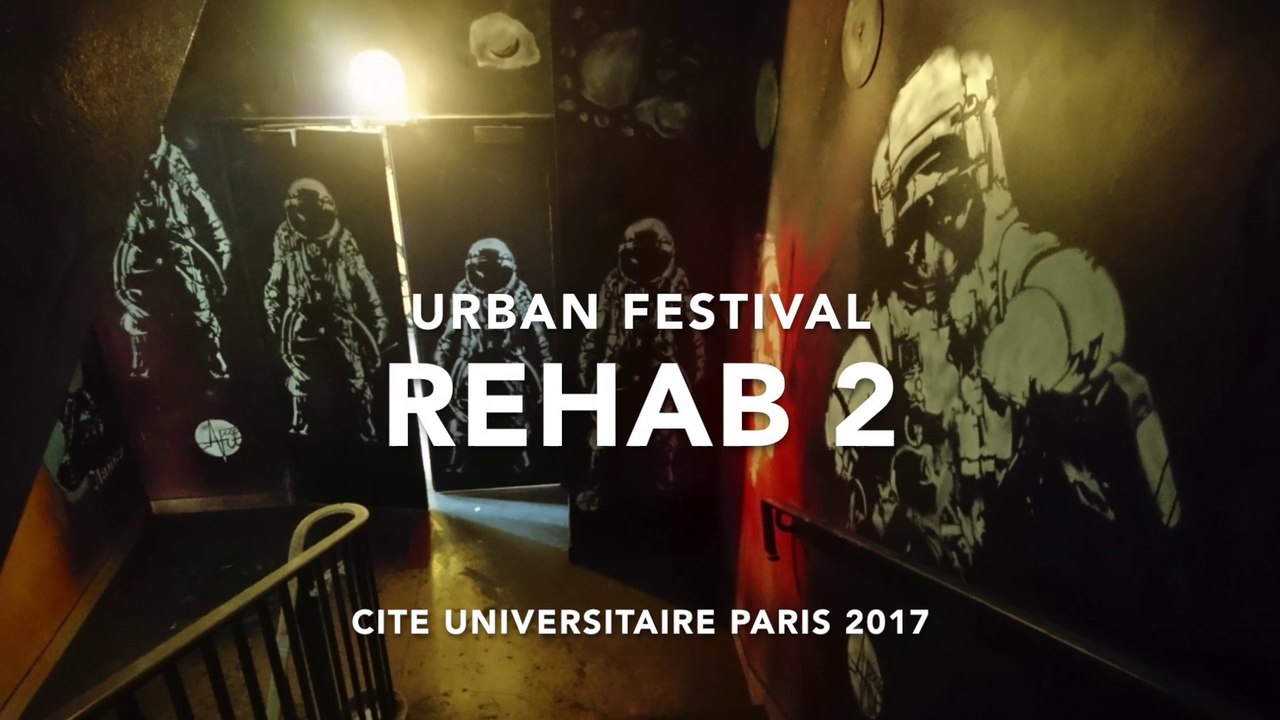 REHAB 2 - L'incroyable expo de street art à la Cité Internationale Universitaire de Paris