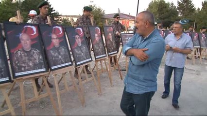 Özel Harekat Şehitlerinin Fotoğrafları Şehit Oldukları Noktaya Konuldu