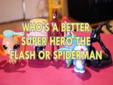 WHO'S A BETTER SUPER HERO THE FLASH OR SPIDERMAN MAGIC MOTION BOSS BABY ARIEL DORAEMON SPIDERMAN Toys BABY Videos DC COM