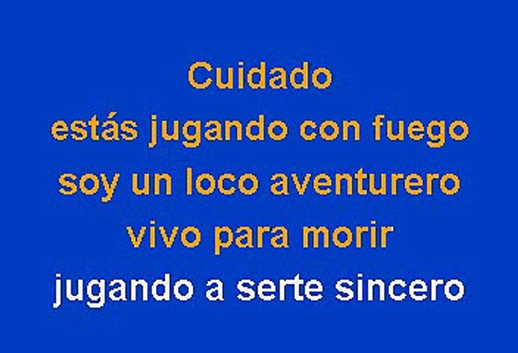 Pepe Aguilar - Cuidado (Karaoke)