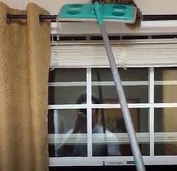 A man enters his house. You will not believe what happens next