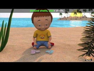 Pink Shells, White Shells - Nursery Rhyme & Karaoke