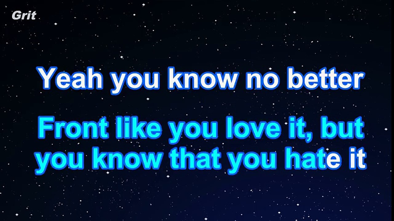 Know No Better Lyrics
