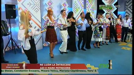Carmen Ienci - Live (Seara buna, dragi romani! - ETNO TV - 08.0