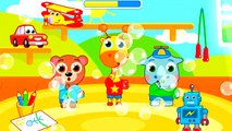 Niños para Jardín de infantes animales niños de dibujos animados juego