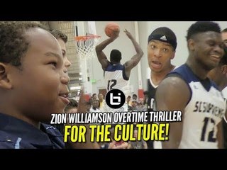 Zion Williamson Overtime THRILLER vs Notre Dame Commit: Standing Room ONLY!