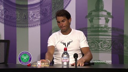 Rafael Nadal Wimbledon 2017 fourth round press conference