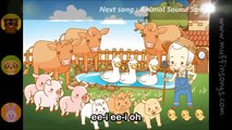 Animal Sounds Song and More! Kids Songs & Nursery Rhymes with Finger Family, Old MacDonald