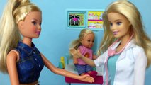 Video para ❀ Barbie muñeca de dibujos animados muñeca con regalos Steffi Levi juguetes a