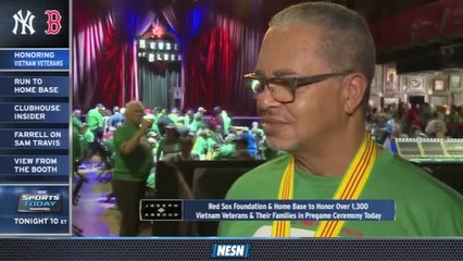 Red Sox First Pitch: Honoring Vietnam Veterans