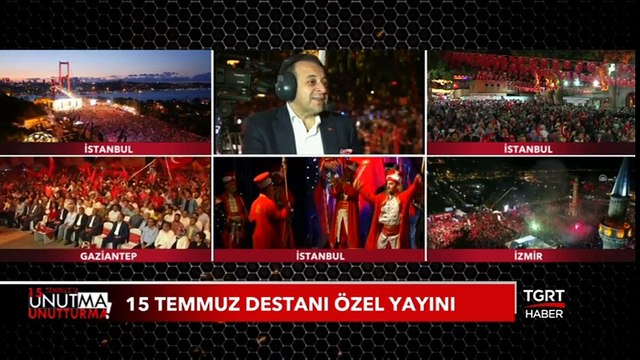 Egemen Bağış TGRT Haber'de - 15 Temmuz Destanı Özel Yayını