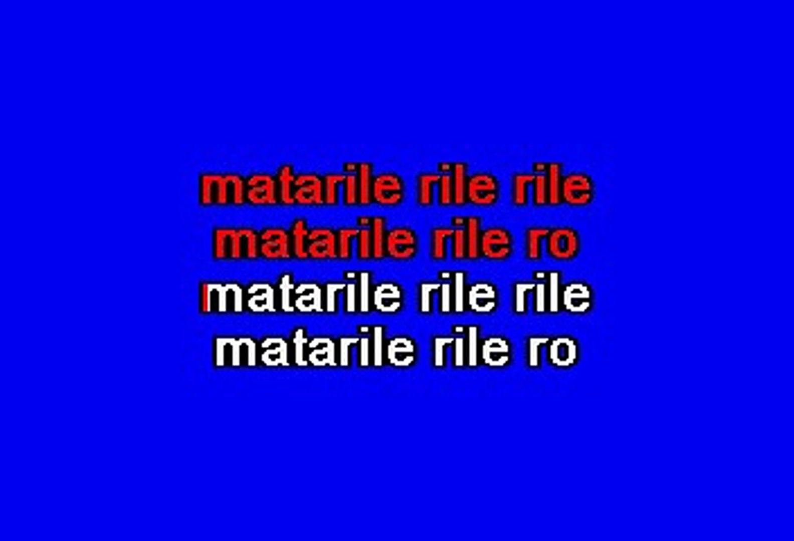 Popular - Matarile (Karaoke)