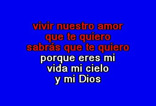 Raul Show Moreno - Sabras Que Te Quiero (Karaoke)