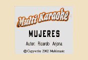 Ricardo Arjona -  Mujeres (Karaoke)