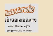 Ricardo Arjona - Jesus Verbo No Sustantivo (Karaoke)
