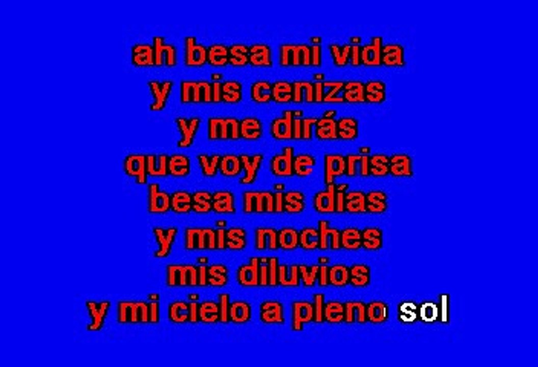 RICARDO MONTANER - BESAME (KARAOKE)