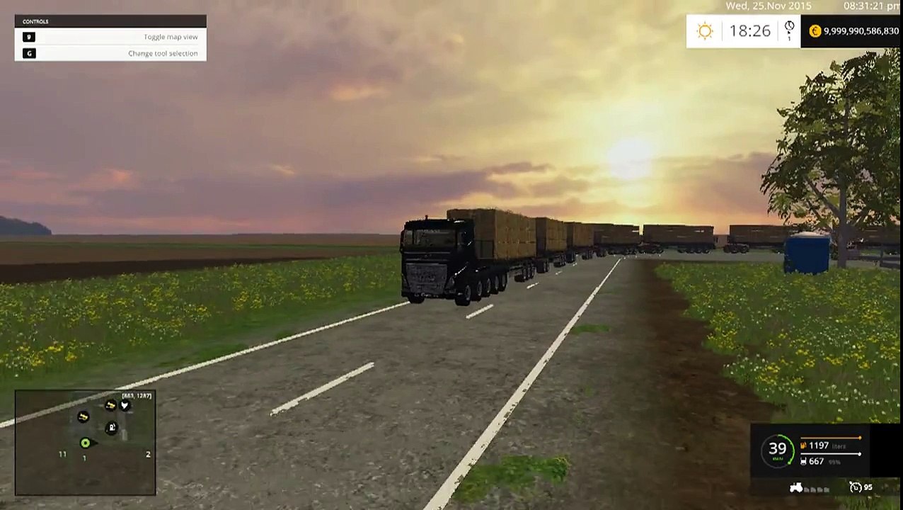 Farming Simulator 2015  #อลังการงานฟาง  (ฉบับไทย) 25/11/58