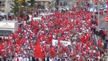 Zonguldak, Bartın ve Kastamonu'da 15 Temmuz Yürüyüşü