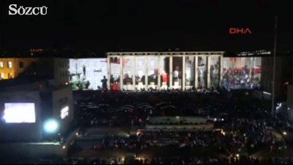 TBMM'de 15 Temmuz anma töreni