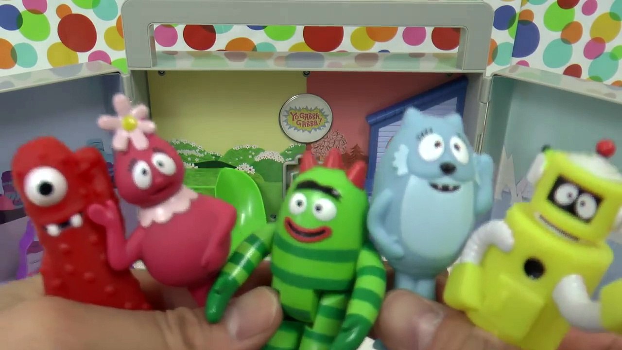 Yo Gabba Gabba Boombox Playset Play-Doh Surprise Eggs - itsplaytime612