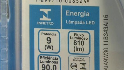 Venda de lâmpadas de LED sem certificação será proibida