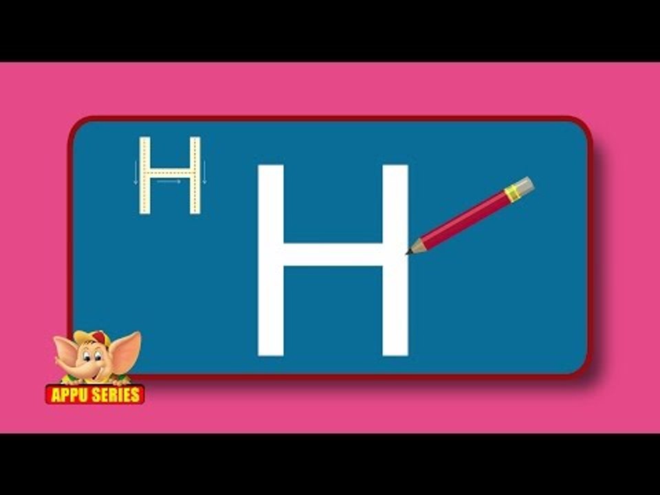 Learn Alphabets - Letter H