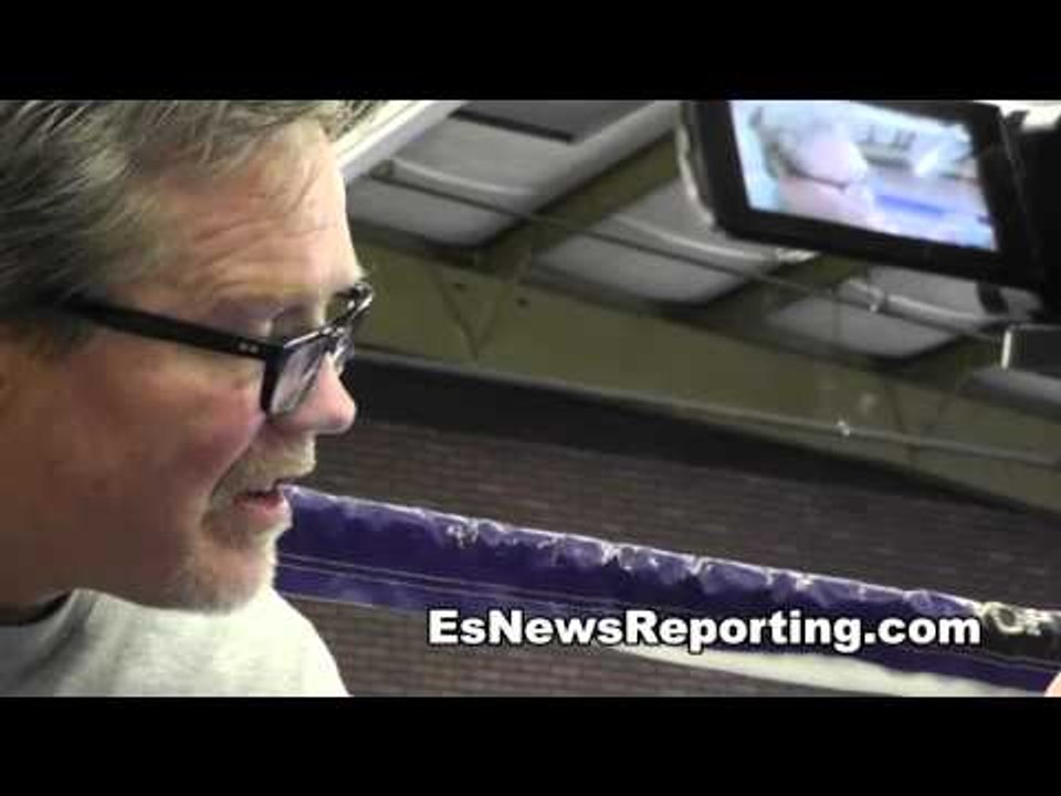 Freddie Roach Talks Sergio Martinez