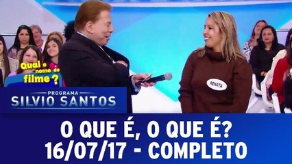 Descubra o Que É 'O Que É' - Episódio Completo de 2017 🎉