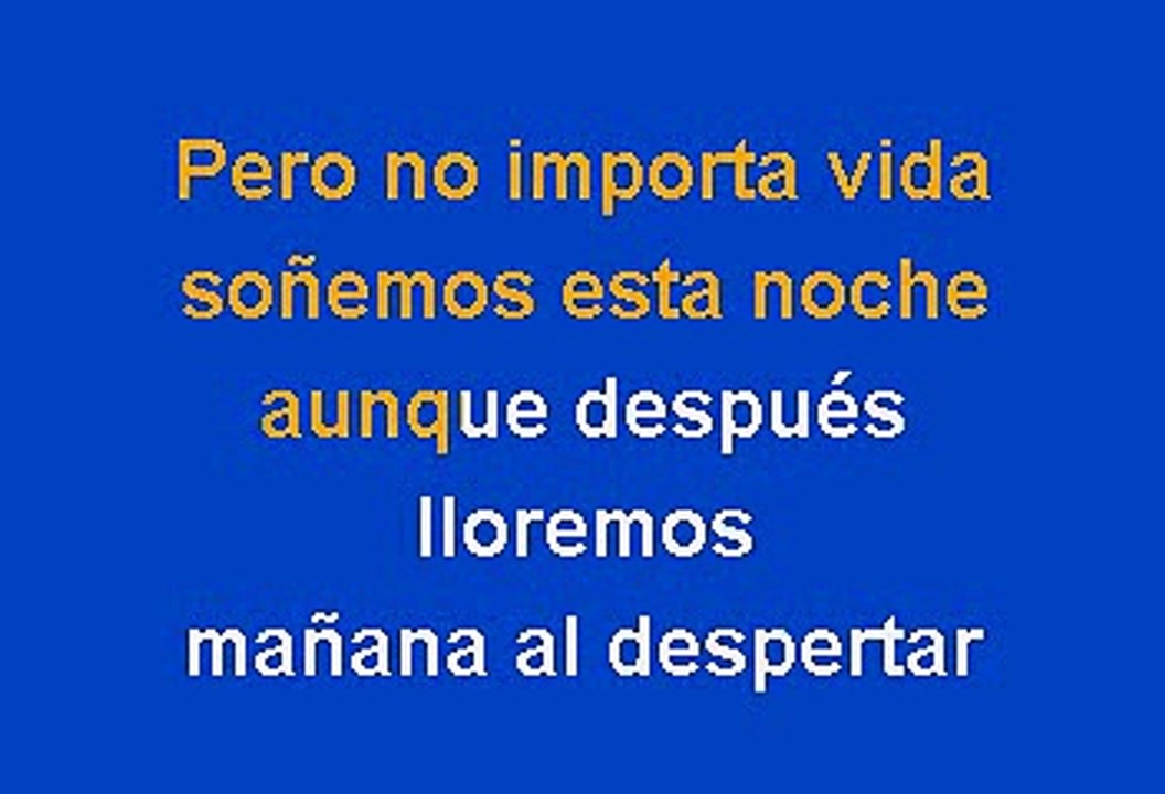 Rocio Durcal - Soñemos (Karaoke)