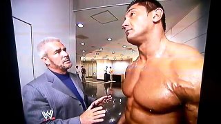 WWE Eric Bischoff and Batista RAW 272005